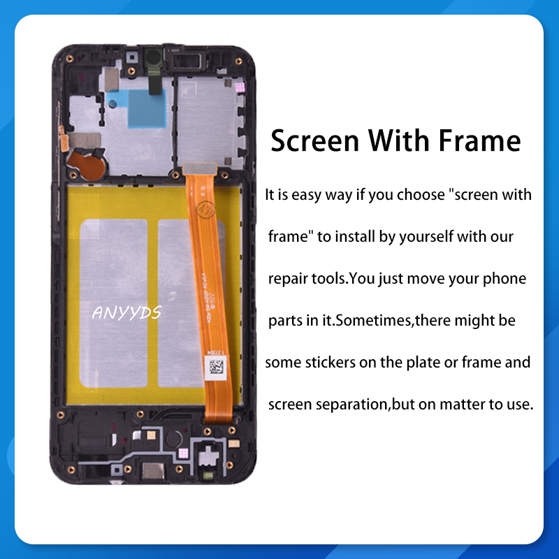 Ensemble Ã©cran tactile LCD avec chÃ¢ssis, Incell, pour Samsung Galaxy A20e AAthA202F A202DS, 5.8 n° 4