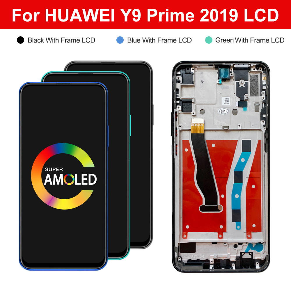 6.59 en effet pour Huawei Y9 Prime 2019 / Huawei P Smart Z Ã©cran LCD pour Honor 9X (Global) STK-LX1 Ã©cran tactile HÃ©bergements eur assemblÃ©e n° 6