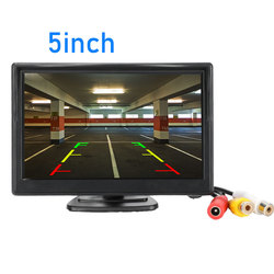 Moniteur de voiture numÃ©rique TFT LCD HD, entrÃ©e vidÃ©o bidirectionnelle pour barrage, camÃ©ra de recul, DVD, VCD, Ã©cran 16:9, 800x480, 5 pouces small picture n° 3