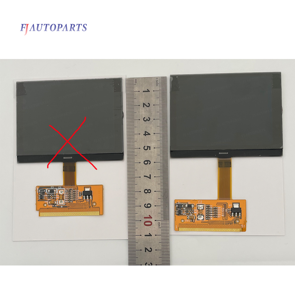 Ã‰cran LCD pour Audi TT annÃ©e 1998-2006, arriÃ¨re-plan sombre, appels de qualitÃ© supÃ©rieure, VW n° 5