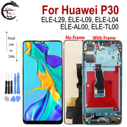 Incell ELE-L29 LCD Avec Cadre Pour Huawei P30 Affichage ELE-L09 ELE-L04 Ã‰cran Tactile Digitizer AssemblÃ©e Remplacement P30 LCD Ã‰cran