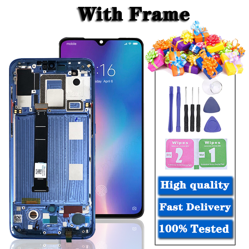 Ensemble Ã©cran tactile LCD Super AMOLED, 6.39 pouces, avec lecteur d'empreinte digitale, pour Xiaomi Mi 9 M1902F1G n° 5