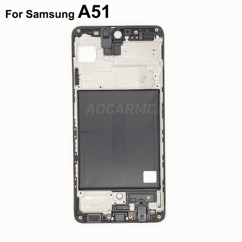 Aocarmo â€“ cadre d'Ã©cran LCD, plaque frontale pour Samsung Galaxy A51 A71 SM-5160 SM-7160 n° 4