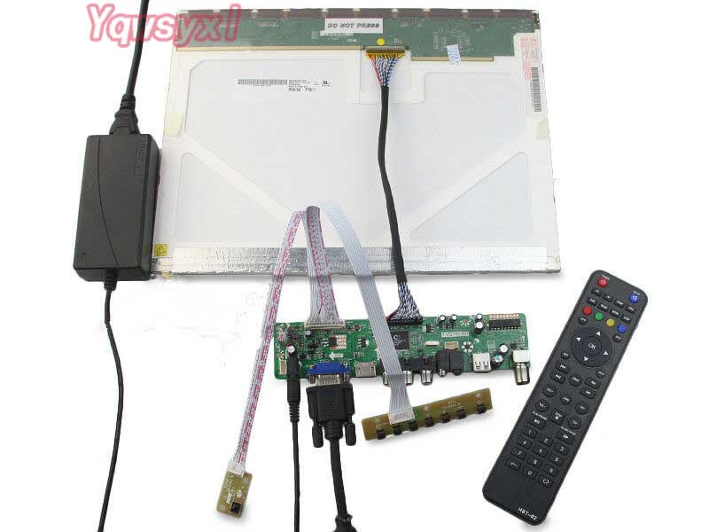 Yqwsyxl â€“ kit pour contrÃ´leur de tÃ©lÃ©vision, carte de pilote de Signal numÃ©rique DVB-T DVB-T2 DVB-C, carte de contrÃ´leur d'Ã©cran LCD n° 6