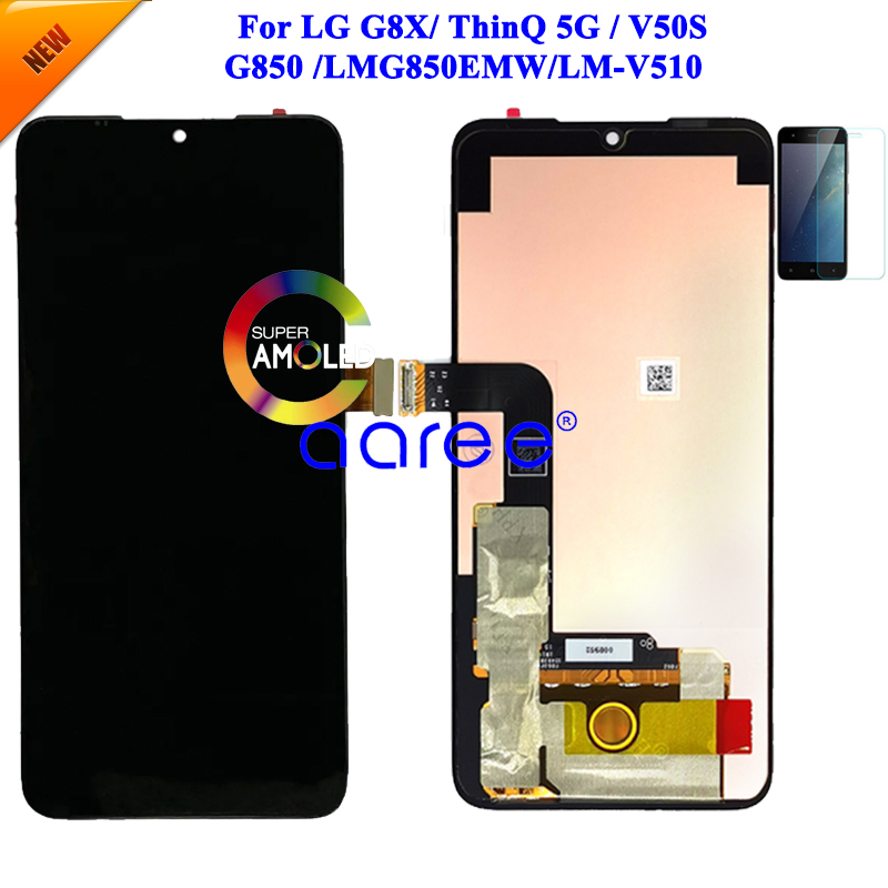 Ensemble Ã©cran tactile LCD AMOLED, pour LG G8X V50S G850, original n° 2