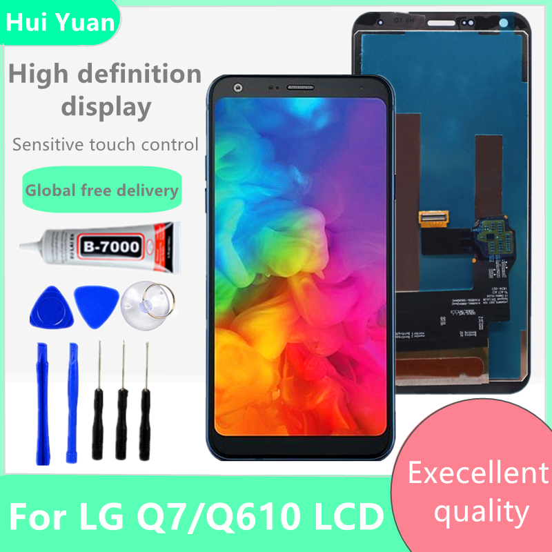 Ensemble Ã©cran tactile LCD, pour LG Q7 / Q610 Q610MA Q610TA Q610YB CV5A Q610EA MT6750S Q610NM Q610EQ Q610M n° 1