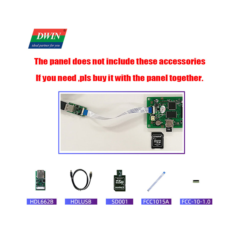 Dwin-Ã‰cran tactile Ardu37, RS232, TTL, IHM grand public, Ã©cran ESP32, technologie LCD, moniteur intelligent UART TFT, offre spÃ©ciale, 5 pouces, 800x480 n° 5