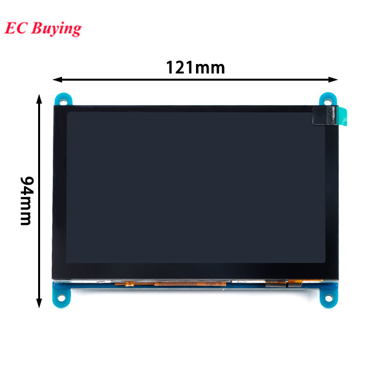 Moniteur HDMI 5 pouces 800x480 USB, Ã©cran tactile, Ã©cran LCD 5.0 pouces, technologie pour Raspberry Pi 2B/3B +/4B/PC/BB, noir/gels Pi n° 3