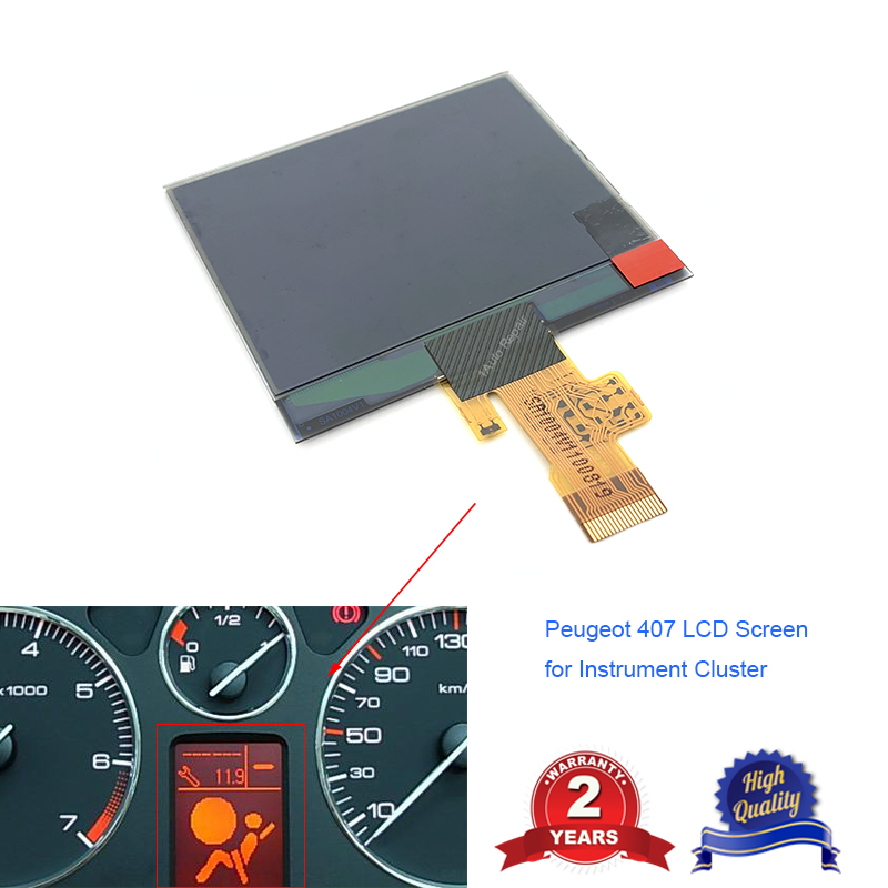 Ã‰cran LCD pour KIT 407 407SW HDI Couple TingCluster Prada Board Pixel Repair n° 1