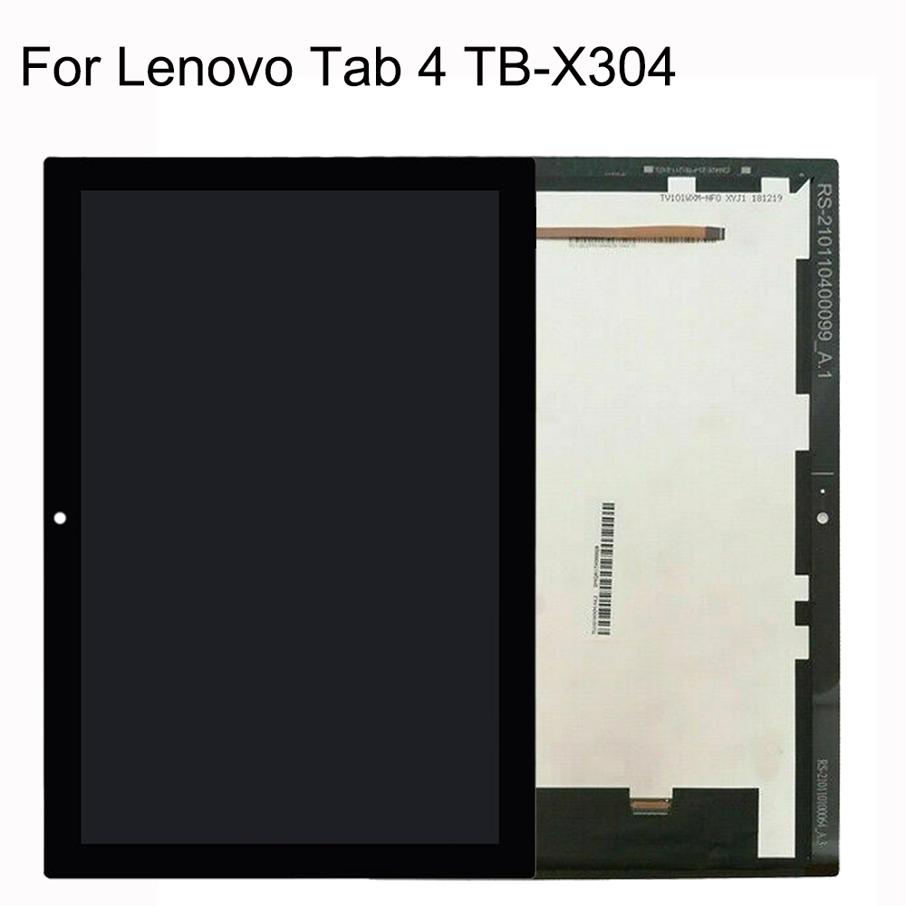 Nouveau 10.1 en effet pour Lenovo Tab 4 TB-X304L TB-X304F TB-X304N TB-X304 Ã©cran tactile panneau HÃ©bergements eur verre LCD affichage matrice assemblÃ©e n° 1