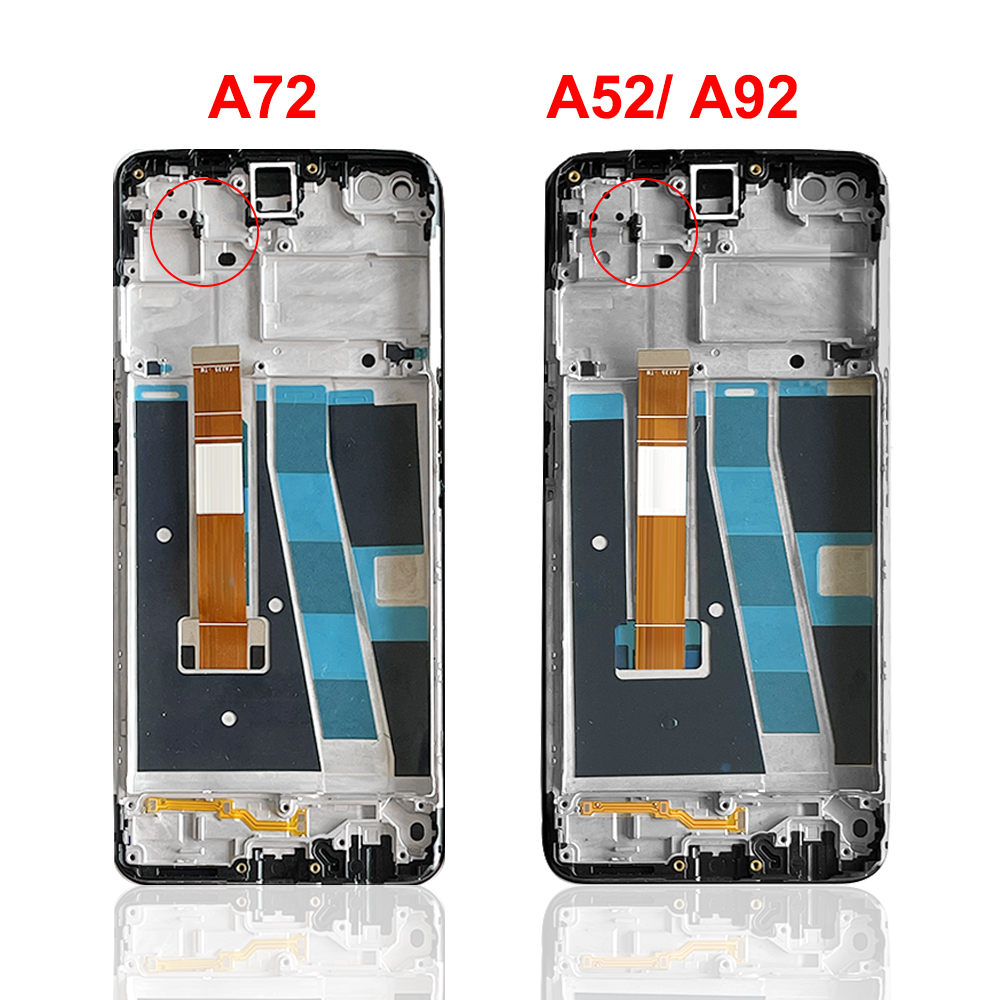 Ensemble Ã©cran tactile LCD de remplacement, avec chÃ¢ssis, pour Oppo A72 A92 A52 CPH2059 CPH2067 CPH2069, original n° 4