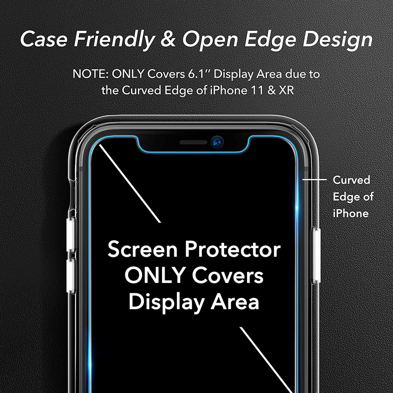 Protecteur d'Ã‰cran en Verre pour iPhone, 4 PiÃ¨ces, 13, 11, 12 Mini, 15, 14 Pro Max, 6S, 7, 8 Plus, Poly XS Max n° 3