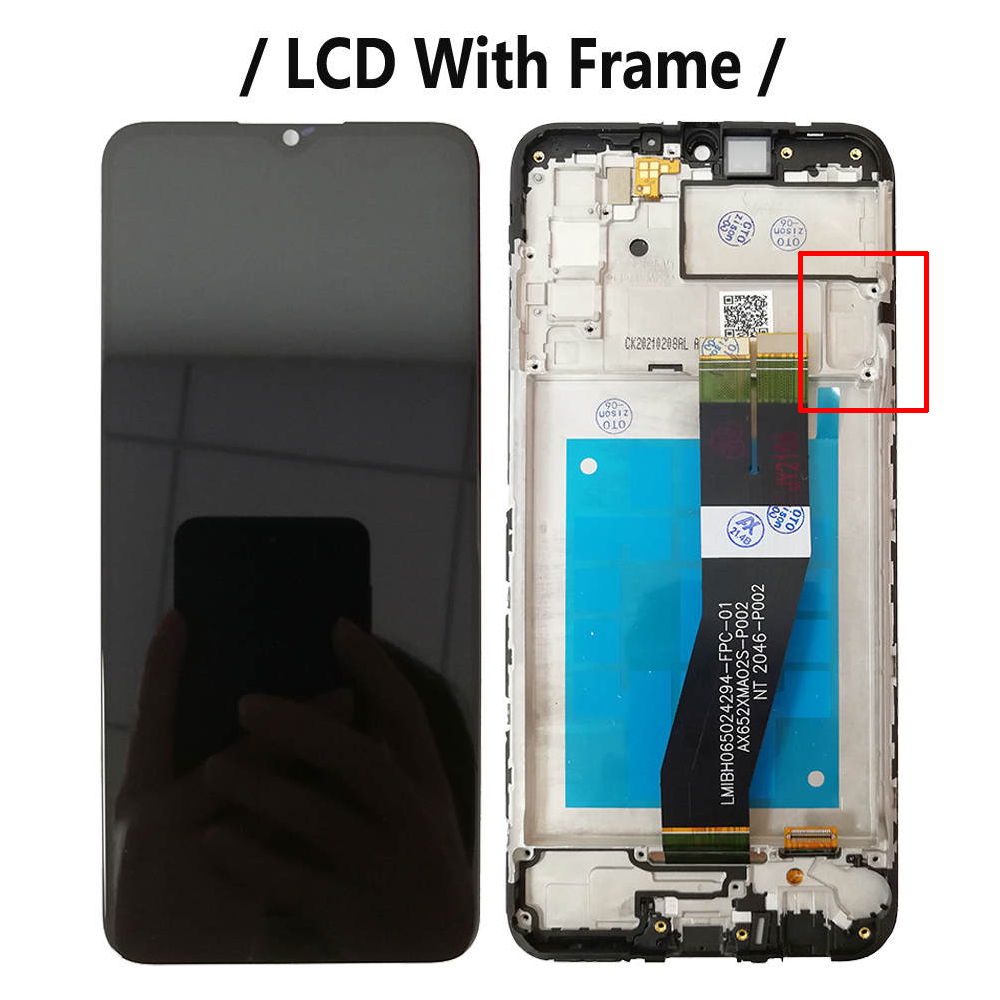 Super AMOLED LCD avec cadre pour Samsung Galaxy A02s A025 SM-A025F/DS Ã©cran tactile HÃ©bergements eur assemblÃ©e A025F A025M LCD n° 3