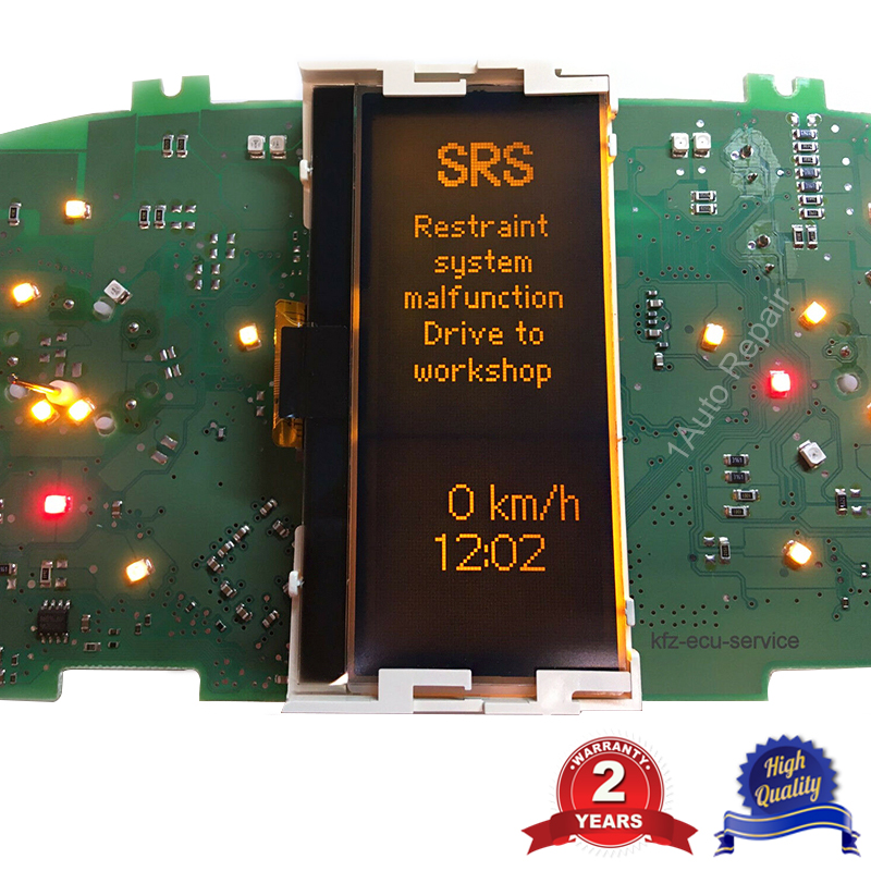 INClifment-Ã‰cran d'affichage LCD pour prisonnier, classe A B, compteur de vitesse W245, tableau prÃ©dit, 7V, A1695400448, 0263643242 n° 2