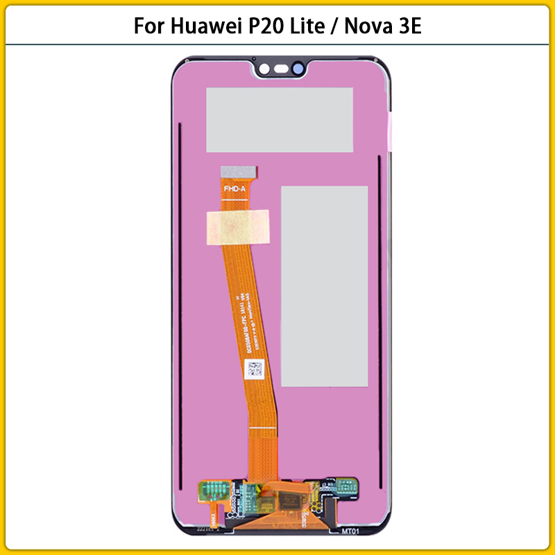 Ã‰cran tactile LCD de remplacement, 5.84 pouces, pour Huawei P20 Lite / Nova 3e ANE-LX1 ANE-LX3 n° 3