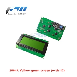 Ã‰cran LCD 5V, 1 piÃ¨ce, bleu/jaune-vert, 1602A/2004A/12864B, avec rÃ©tro-Ã©clairage, IIC/I2C small picture n° 5