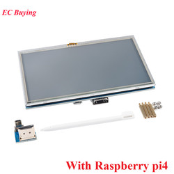 Ã‰cran tactile rÃ©sistif LCD HDMI, moniteur TFT, Raspberry Pi 3rd 4th 3 A +, B +, 2B, 3B +, 4B, technologie d'affichage, 800x480, 5.0 pouces, 5 pouces small picture n° 3