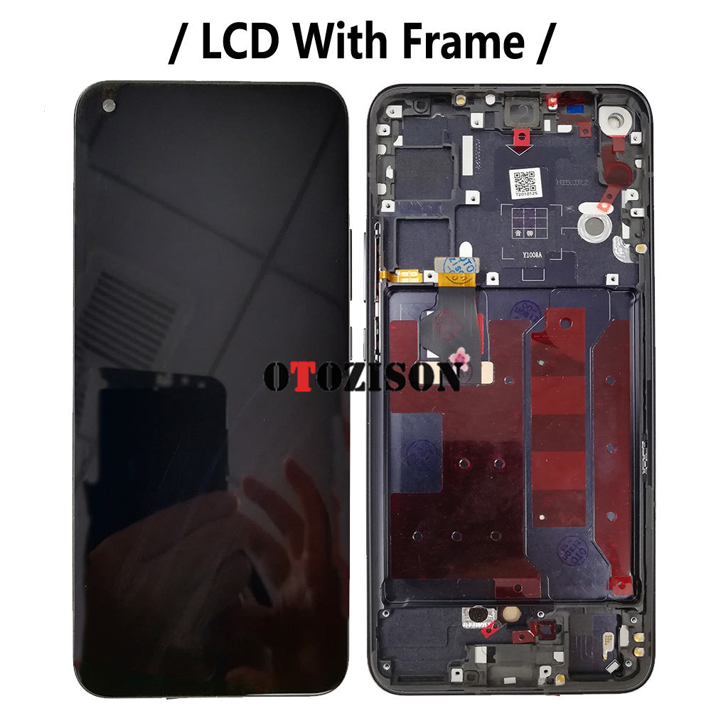 Nova 7 5G Affichage Pour Huawei Nova 7 LCD Avec Cadre JEF-AN00 JEF-NX9 JEF-AN20 Ã‰cran Tactile NumÃ©riseur Remplacement Nova7 n° 5