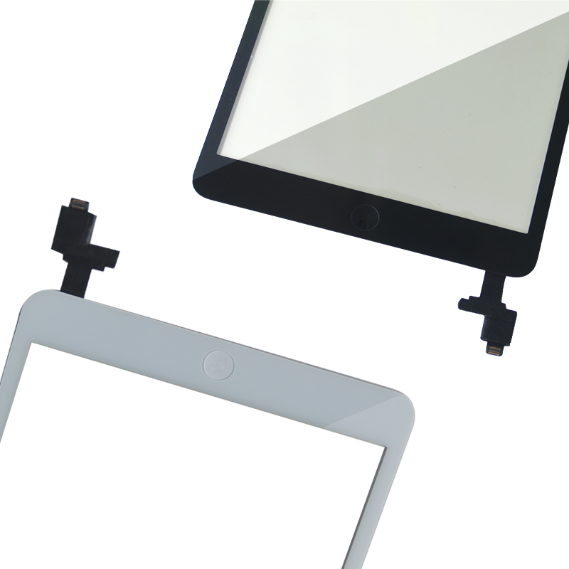 Ã‰cran tactile pour iPad Mini 1, A1432, A1454, A1455, A1489, A1490, A149, bouton d'accueil, cÃ¢ble IC, nouveau n° 3