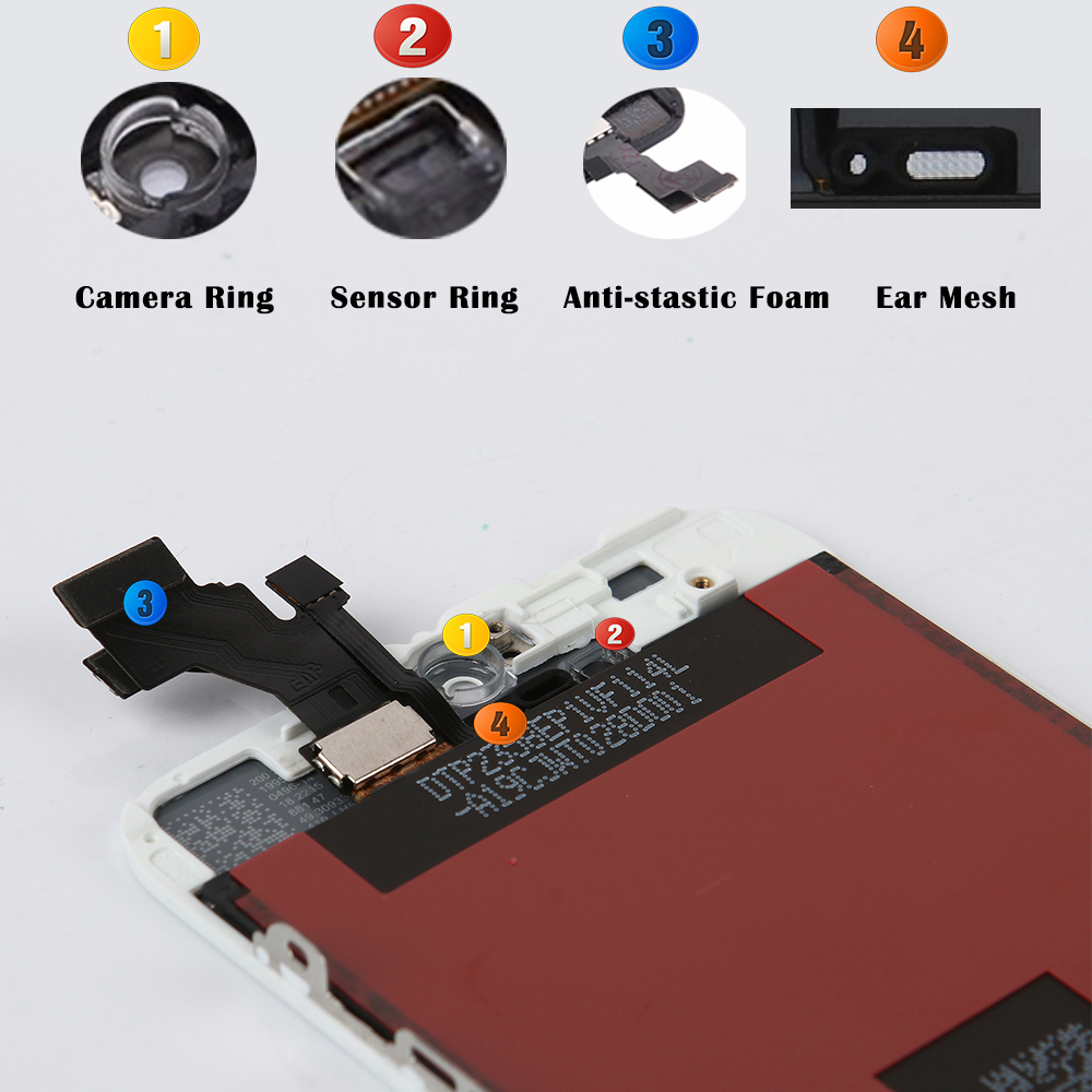 Bloc Ã©cran tactile LCD de remplacement, pour iPhone 5 5G 5s 5C 5SE, 1 piÃ¨ce, verre avant, Module Clone + outils n° 3