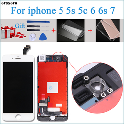 Bloc Ã©cran tactile LCD de remplacement, 100% testÃ©, fonctionne pour iPhone 5 5s 5c 6s 7, livraison rapide small picture n° 1