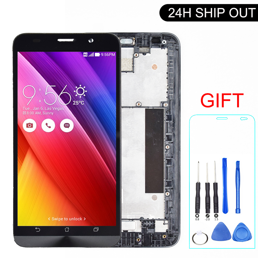 Ensemble Ã©cran tactile LCD avec chÃ¢ssis, 5.5 pouces, pour ASUS Zenfone 2, 551ML, Z00AD, Z00ADB, Z00ADA, original n° 1