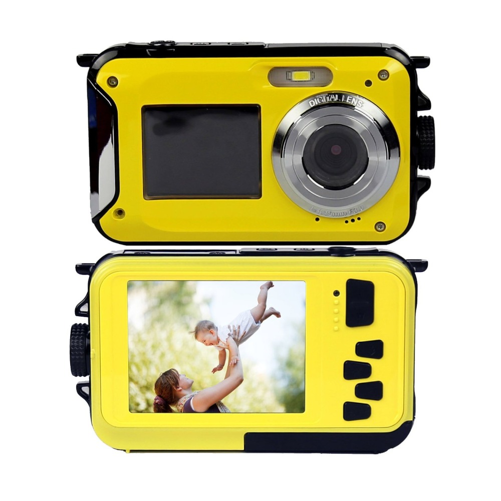 Winait â€“ Mini camÃ©ra numÃ©rique Portable 24mp, 3 mÃ¨tres sous-marine, Ã©cran LCD TFT 2.7 + 1.8 n° 3