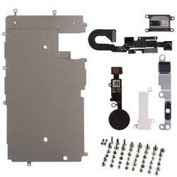 PiÃ¨ces de rÃ©paration pour Ã©cran LCD complet, Kit de vis de cÃ¢ble flexible avec camÃ©ra avant et haut-parleur, bouton accueil, pour iPhone 6 6p 6s 6sP 7 7P 8 8 Plus small picture n° 4