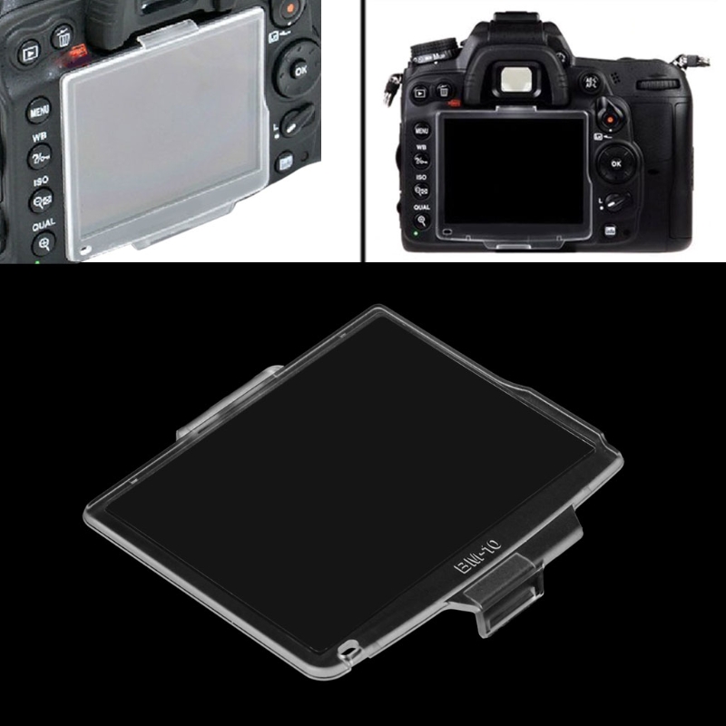 OOTDTY â€“ couvercle de moniteur LCD rigide, protecteur d'Ã©cran pour Nikon D90, accessoires d'appareil photo n° 2