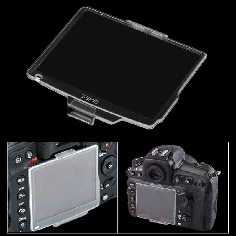 OOTDTY â€“ couvercle de moniteur LCD rigide, protecteur d'Ã©cran pour Nikon D90, accessoires d'appareil photo n° 1