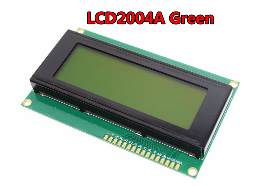 Panneau LCD 2004, 20x4, 20tage, 5V, Ã‰cran Vert, Module d'Affichage, 2004 n° 1