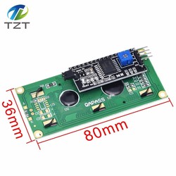 Ã‰cran LCD bleu et vert IIC/I2C pour Ardu371602, module UNO r3 mega2560 hospit1602 hospit1602 + I2C, 1602 small picture n° 2