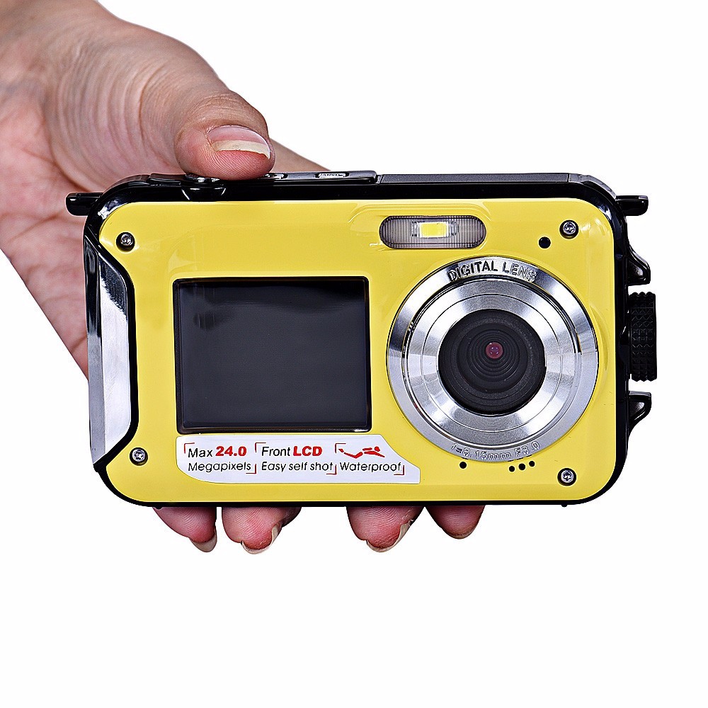 Winait â€“ Mini camÃ©ra numÃ©rique Portable 24mp, 3 mÃ¨tres sous-marine, Ã©cran LCD TFT 2.7 + 1.8 n° 2