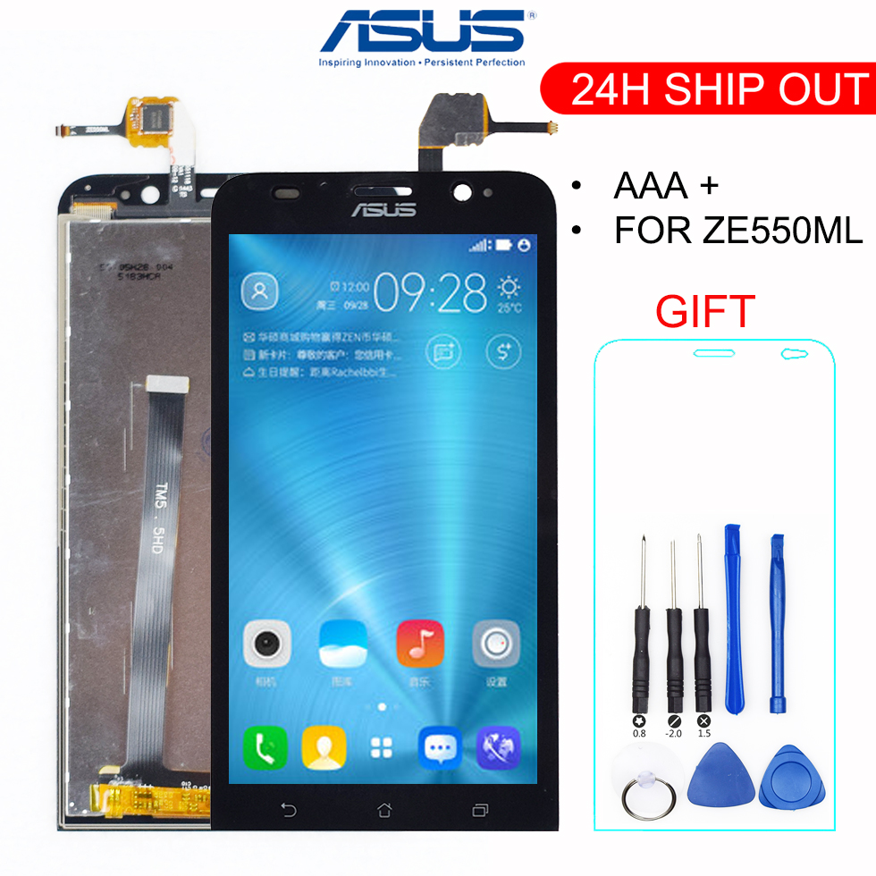 Ã‰cran tactile LCD, 1280x720, pour ASUS Zenfone 2 ZE550ML, Original, testÃ© n° 1