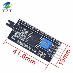 Ã‰cran LCD bleu et vert IIC/I2C pour Ardu371602, module UNO r3 mega2560 hospit1602 hospit1602 + I2C, 1602 small picture n° 3