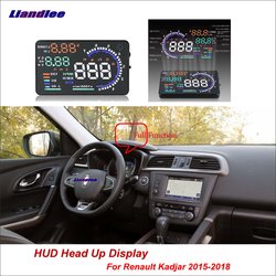 Affichage TÃªte Haute OBD HUD pour Voiture Renault Clio 4 Kadjar 2015-2018, Compteur de Vitesse NumÃ©rique, Projecteur de Carburant, DÃ©tecteur d'Ã‰cran