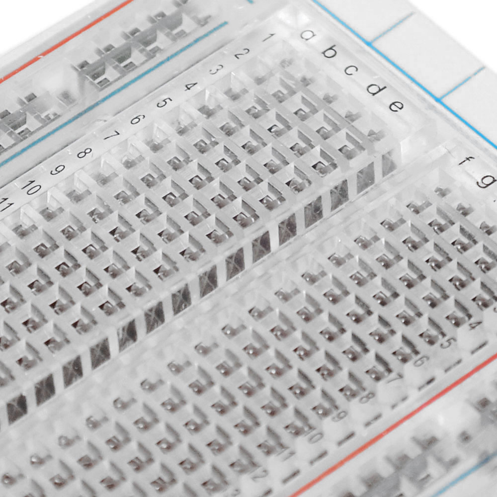 Livraison gratuite! Hi-Q-Platine de prototypage transparente, 400 / 830 trous, pour les projets de bricolage Ardudino n° 4