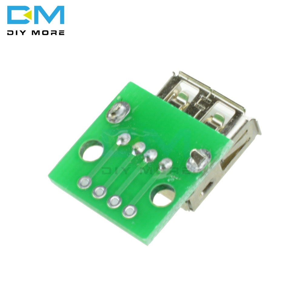 Module convertisseur USB femelle Type A vers DIP 2.54MM, 5 piÃ¨ces, adaptateur de carte PCB pour Arduino n° 6