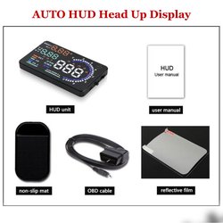 Affichage TÃªte Haute OBD HUD pour Voiture Renault Clio 4 Kadjar 2015-2018, Compteur de Vitesse NumÃ©rique, Projecteur de Carburant, DÃ©tecteur d'Ã‰cran small picture n° 5