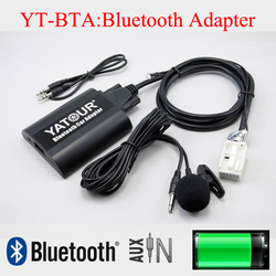 Yatour-Adaptateur mains libres Bluetooth, 12 broches, pour VW Jetta Passat Golf Beetle Tiguan Touareg Fox