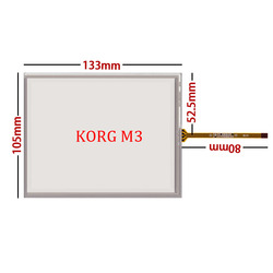 Korg â€“ Ã©cran tactile M3 d'origine, 133x105, neuf