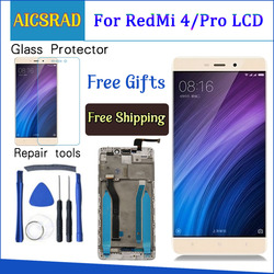 AICSRAD-Ã‰cran tactile LCD de remplacement avec cadre, 5.0 pouces, pour XIAOMI Redmi 4 Pro