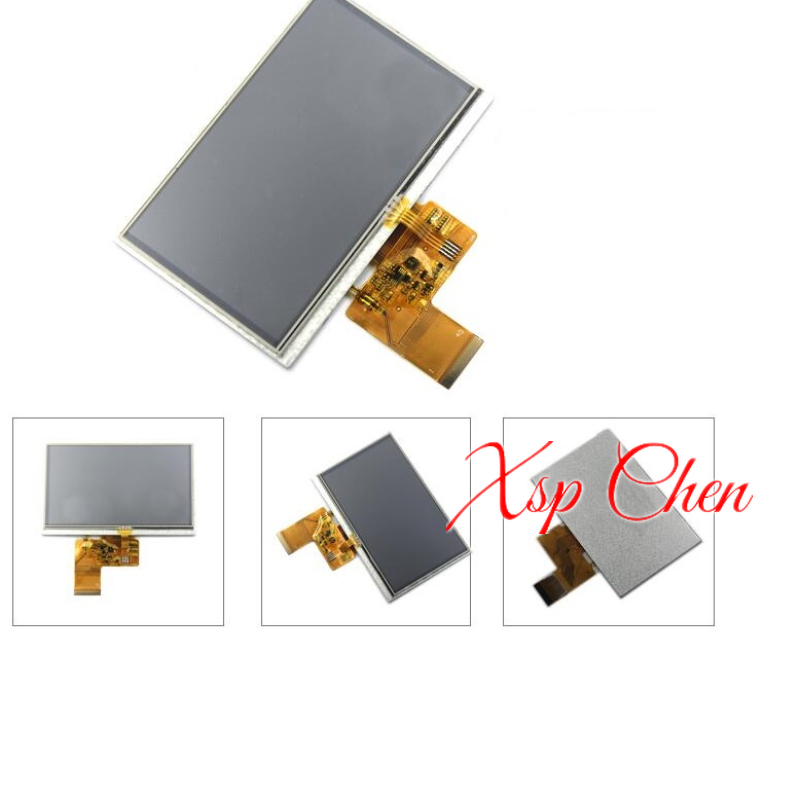 Ã‰cran tactile LCD HD de remplacement, 5 pouces, 40 broches, 800x480, rvb, pour MP4 GPS, livraison gratuite n° 1