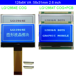 Technologie d'affichage LCD, COG, ST7565P, Ã©ventuelles I, 12864 V, 5V, 3.3 pouces, 2.6