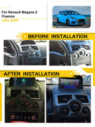 Autoradio Carplay Android pour Renault Megane 2 Fluence, Ã©cran 2002, 2003, 2004, 2005, 2006, 2007, 2008, 2009, unitÃ© centrale, Audio stÃ©rÃ©o, enregistreur small picture n° 2