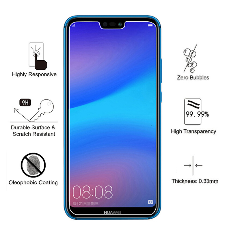 Verre de protection pour Huawei P20 Lite Light P 20 Pro, Film protecteur d'Ã©cran en verre guatÃ©maltÃ¨que pour Huy AbropÃ©rer P20lite P20pro n° 3