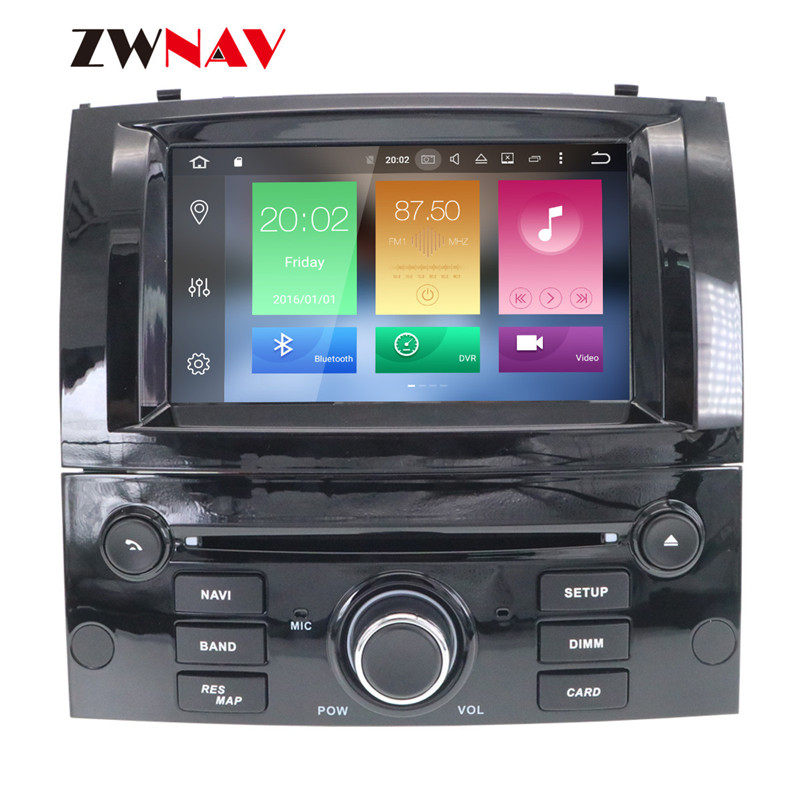 Autoradio Android 10, Ã©cran IPS HD, DSP, navigation GPS, Peugeot 407, noir, 2004, 2005, 2006, 2007, 2008, 2009, 2010 n° 1