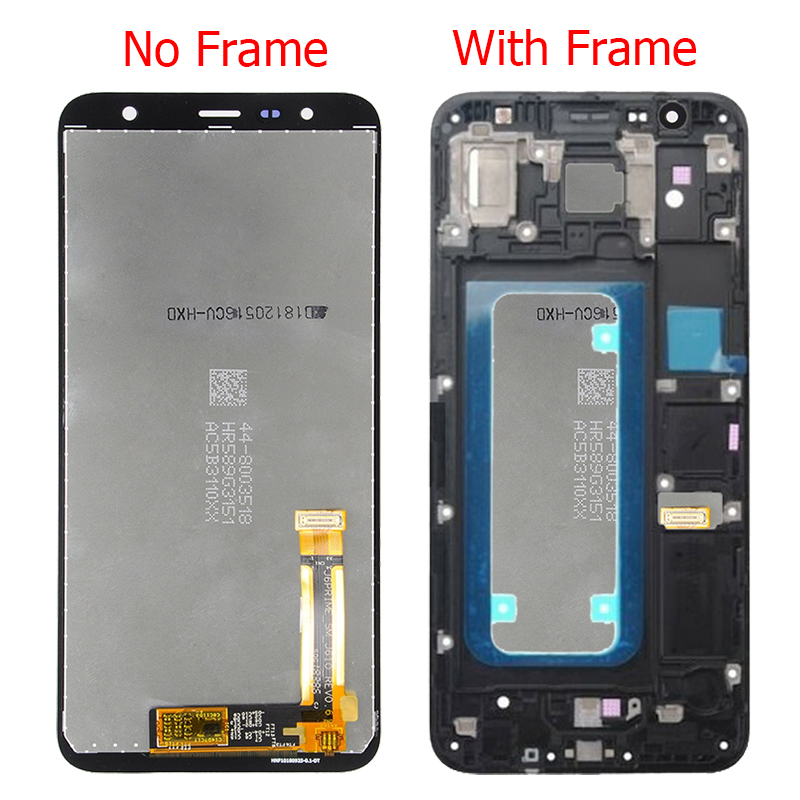 Ã‰cran tactile LCD avec chÃ¢ssis, 6.0 pouces, pour Samsung Galaxy J6 Plus J4 + J6 + J610F, original n° 2