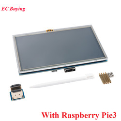 Ã‰cran tactile rÃ©sistif LCD HDMI, moniteur TFT, Raspberry Pi 3rd 4th 3 A +, B +, 2B, 3B +, 4B, technologie d'affichage, 800x480, 5.0 pouces, 5 pouces small picture n° 2