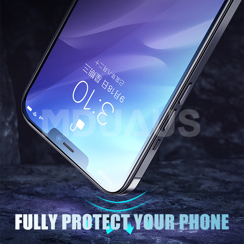 Film protecteur d'Ã©cran en verre trempÃ© 9999D, couverture complÃ¨te, pour iPhone 11 12 Pro XS Max X Poly 12 mini 8 7 6 6S Plus n° 4